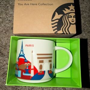 Starbucks Paris Mug Discontinued You Are Here Collection